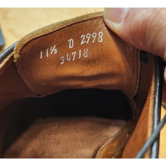 Allen Edmonds Lexington Walnut Cap Toe Oxford Size 11.5 D main image 2